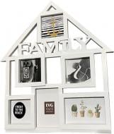 Рамка для фото EVG Inno Zb-6-4550 Family House Collage 6 6 фото 10x15/10x10/13х18 см белый
