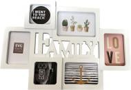 Рамка для фото EVG Inno Zb-6fa-3853 Family Collage 6 6 фото 10x15/10x10/13х18 см белый