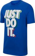 Футболка Nike M NSW SS TEE JDI CK2783-480 р.S синий