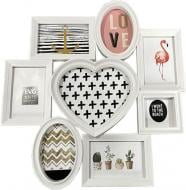 Рамка для фото EVG Inno Zb-8-4950 White Collage 8 8 фото 10x15/10x10/20x20 см белый