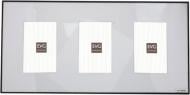 Рамка для фото EVG Onix 10x15 A03 Collage 3 Silver 3 фото 10x15 см серый