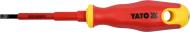Викрутка YATO ізольована 1000V SL4×75 мм YT-2816