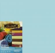 Простынь на резинке 140x200 см голубой Zastelli