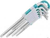 Набор ключей Torx Total 9 шт T10-T50 THT106392