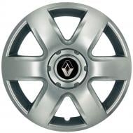Ковпак для коліс SKS Renault 337 R15" 4 шт. срібний