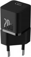 Зарядний пристрій BASEUS GaN5 FC mini 1C 20W(CCGN050101) чорний