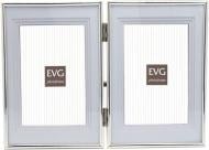 Рамка для фото EVG Onix 2-10x15 S16 Double Silver 2 фото 10x15 см сірий