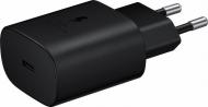 Зарядное устройство Samsung 25W PD Wall Charger Type-C Cable Black (EP-TA800XBEGRU)