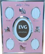 Рамка для фото EVG Onix H5 Baby Рожева 5 фото розовый
