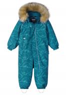 Комбинезон унисекс Reima Lappi р.86 темно-бирюзовый 510360F-7713