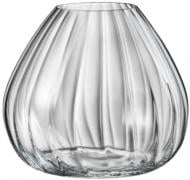 Ваза стеклянная Bohemia Crystal Margo 18,5 см прозрачная