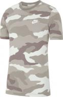 Футболка Nike M NSW CAMO AOP SS TEE CK3003-121 р.XL камуфляж