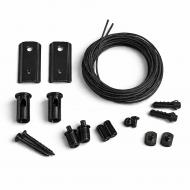 Набор тросового подвеса для шины LIGHT SET SAPSAN WIRE-SET черный