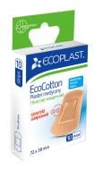 Набір пластирів ECOPLAST EcoCotton 72 x 38 мм нестерильні 10 шт.