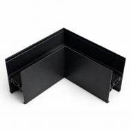 Соединитель горизонтальный угловой 90° LIGHT SET SAPSAN CON-CL1 черный