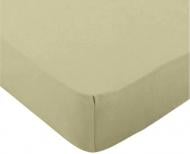 Простынь на резинке 160x200 см ваниль Zastelli