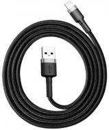 Кабель BASEUS Cafule USB-Lightning (CALKLF-CG1) 2 м чорний (656866)