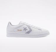 Кроссовки мужские демисезонные Converse Pro Leather Gold Standard 170360C р.42,5 белые