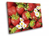 Картина Клубника 60x45 см WallArt 54583-1.2