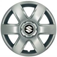 Ковпак для коліс SKS Suzuki 337 R15" 4 шт. срібний