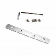 Соединитель прямой LIGHT SET SAPSAN CON RM IRON хром