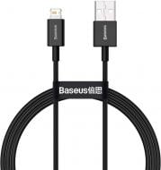 Кабель BASEUS USB to Lightning 2.4A (CALYS-A01) 1 м чорний (1011163)