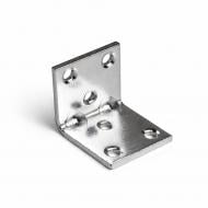 Соединитель вертикальный угловой 90° LIGHT SET SAPSAN HS-RM IRON хром