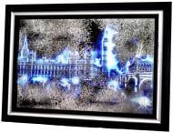 Картина на дзеркалі X6 ELECTRIC LONDON №7073BL 72x52 см СЕАПС 9160407073BL