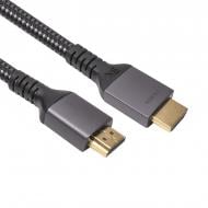 Кабель PowerPlant Cabletime HDMI (M) - HDMI (M), 2.1V, 8K Ultra HD, 5м 5 м black (CA913626)