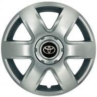 Ковпак для коліс SKS Toyota 337 R15" 4 шт. срібний