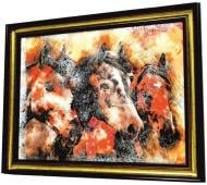 Картина на зеркале X8 THREE HORSES IN GOLD #511BR 95x76 см СЕАПС 2260801511