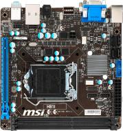 Материнская плата MSI H81I (Socket 1150, Intel H81, mini ITX)