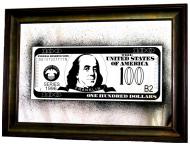 Картина на зеркале X6 100$ DOLLARS BENJAMIN FRANKLIN №33GR 70x50 см СЕАПС 1001604033GR Картина на зеркале X6 100$ DOLLARS BENJAMIN FRANKLIN №33GR 70x50 см СЕАПС 1001604033GR