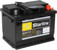 Акумулятор автомобільний STARLINE S BE 60R-510 60Ah 510A 12V «+» праворуч (S BE 60R-510)