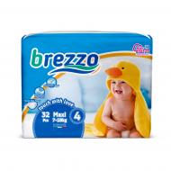 Підгузки Brezzo Maxi 4 7-18 кг 32 шт.