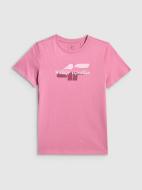 Футболка 4F TSHIRT F2885 4FJWSS26TTSHF2885-54S р.146 розовый