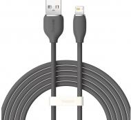 Кабель BASEUS USB to LightningP 2.4A (CAGD000001) 1,2 м чорний (1011141)