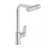 Змішувач для кухні Imprese WITOW з поворотним виливом Т-вилив, хром