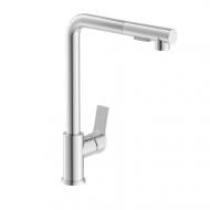 Змішувач для кухні Imprese WITOW з висувним виливом Г-вилив, хром