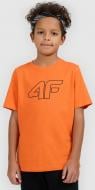 Футболка 4F TSHIRT M3007 4FJWSS26TTSHM3007-70S р.128 оранжевый
