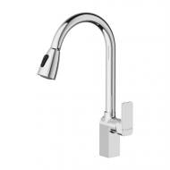 Смеситель для кухни Imprese SLANICE с выдвижным изливом, хром