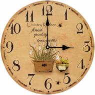 Часы настенные Цветник BL-CK02