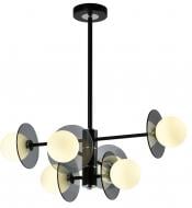 Люстра потолочная Sensio Nero 6x7 Вт G9 классический черный TE-2405-6