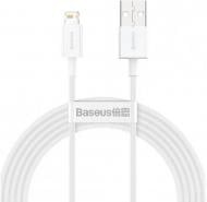 Кабель BASEUS USB to Lightning 2.4A (CALYS-C02) 2 м білий (992719)