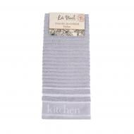 Полотенце махровое Кitchen 40x60 см серый