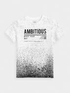 Футболка 4F J4Z20-JTSM212-10S р.122 білий