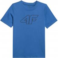 Футболка 4F TSHIRT M3007 4FJWSS26TTSHM3007-32S р.164 блакитний Футболка 4F TSHIRT M3007 4FJWSS26TTSHM3007-32S р.164 блакитний