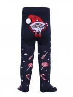 Колготки унисекс Conte-Kids новогодние 555 19С-96/1СП  р.62 темно-синий