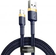 Кабель BASEUS USB to Lightning 2.4A (CALKLF-BV3) 1 м синійзолотистий (1011156)