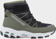 Ботинки для мальчиков Skechers D'Lites р.37 черный с зеленым